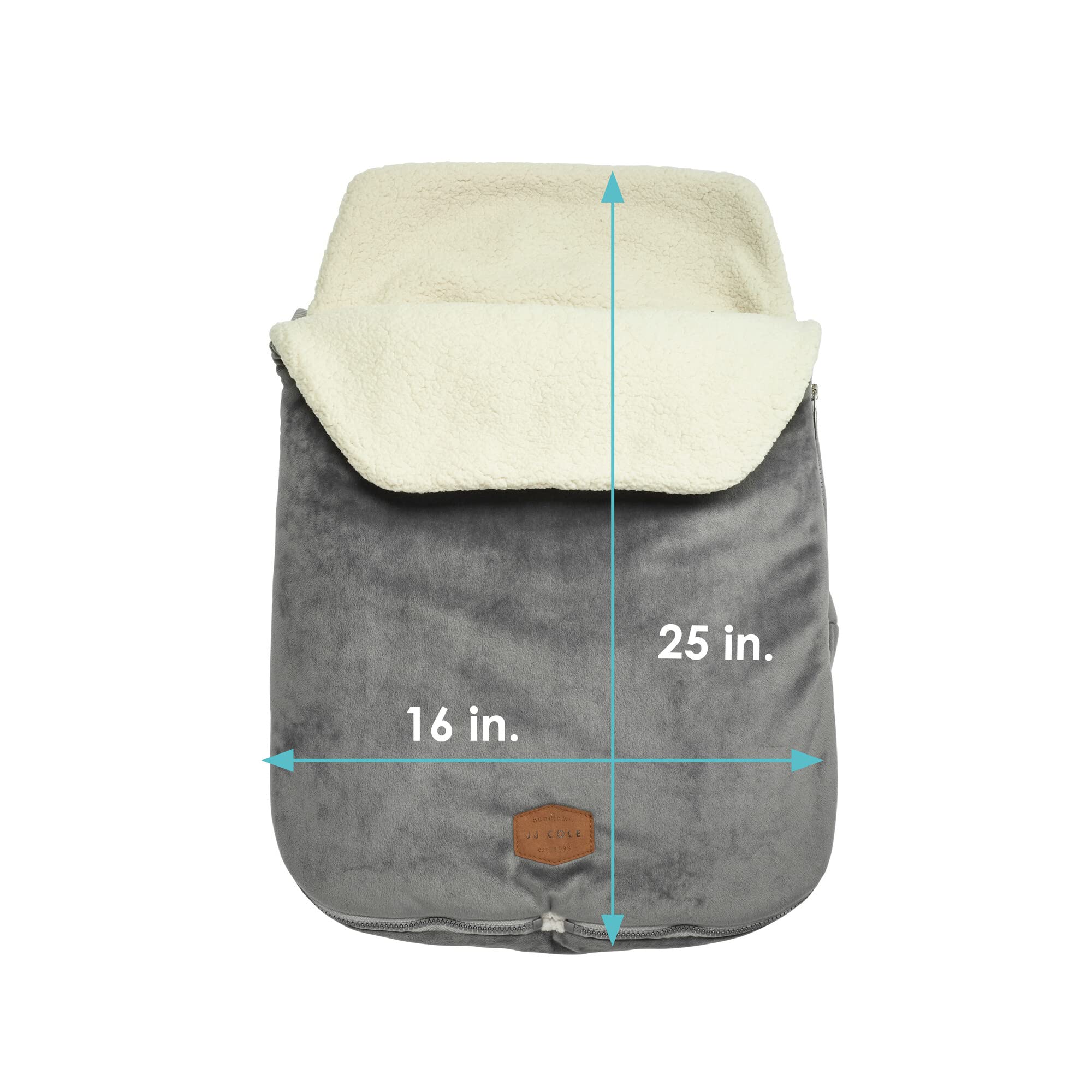 Foto 8 pulgar | Funda De Asiento De Coche Y Banderín De Invierno Para Bebés Jj Cole Bundle Me - Venta Internacional.