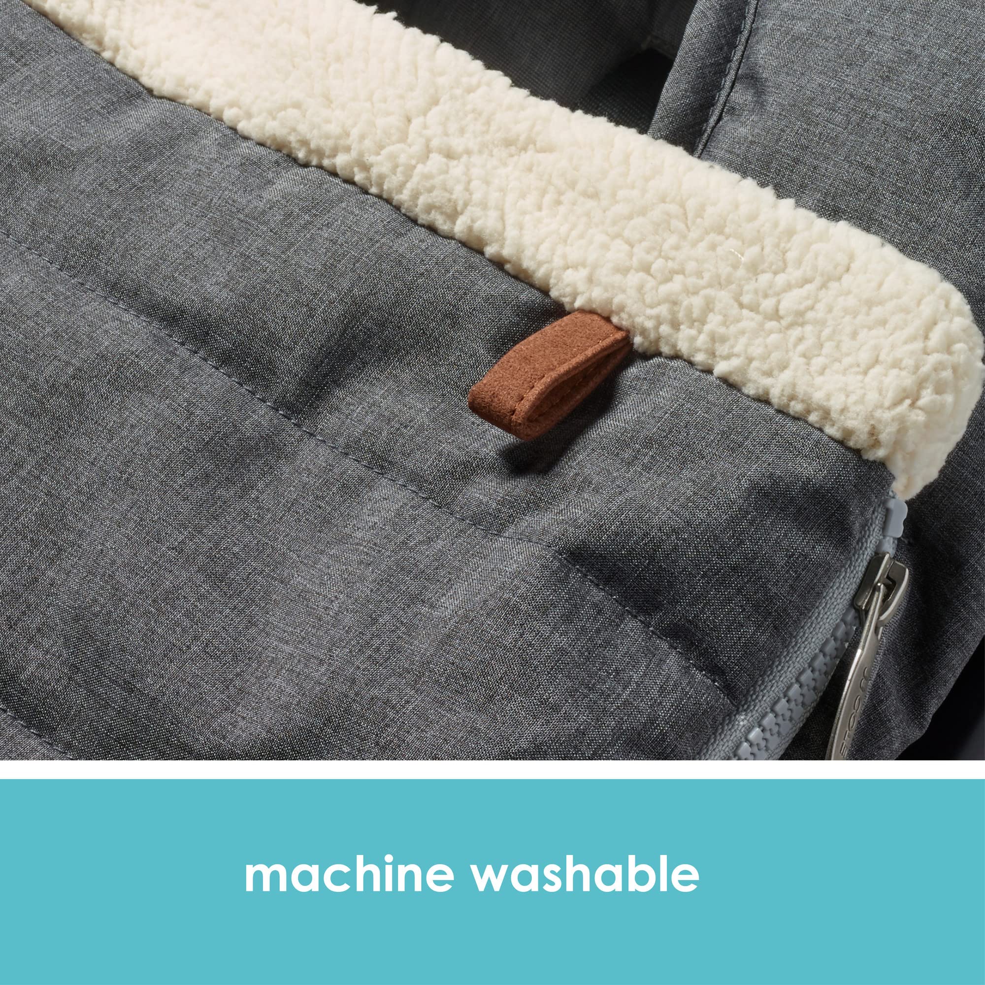 Foto 5 | Funda De Asiento De Coche Para Bebé De Invierno Jj Cole Heather Grey - Venta Internacional.
