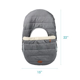 Foto 6 | Funda De Asiento De Coche Para Bebé De Invierno Jj Cole Heather Grey - Venta Internacional.