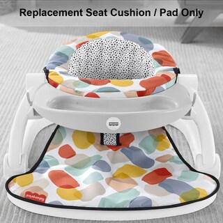 Foto 3 | Cojín De Repuesto Para Asiento De Suelo Fisher-price Deluxe Sit-me-up Gkh29 - Venta Internacional.