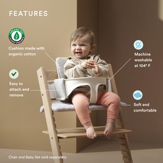 Foto 2 | Cojín Para Stokke Tripp Trapp Classic Nordic Grey - Venta Internacional.