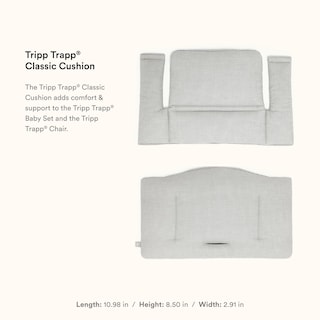Foto 3 | Cojín Para Stokke Tripp Trapp Classic Nordic Grey - Venta Internacional.