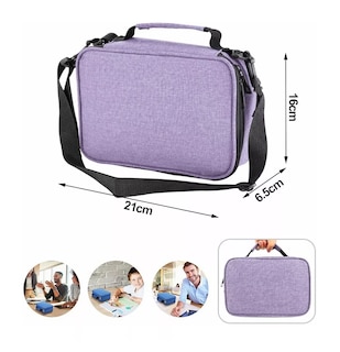Foto 2 | Estuche para Lápices Belug color Púrpura 72 Ranuras Lapiceras Organizador Escolar