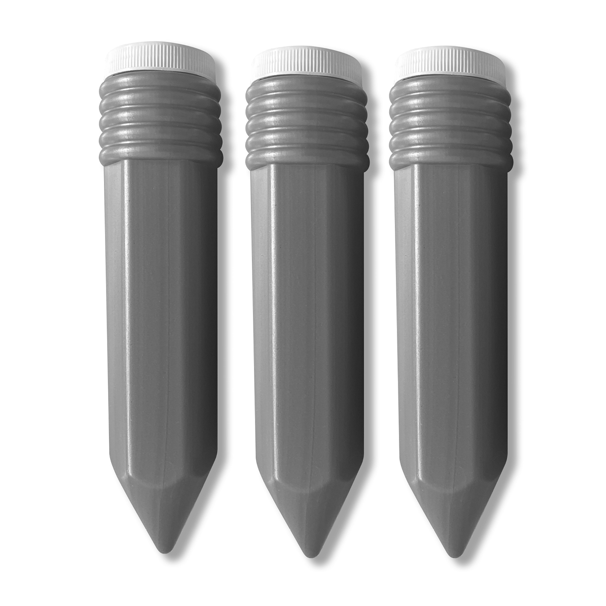 Estuche Gigante en Forma de Lápiz Bf Toys 20 Piezas Plata Metálico