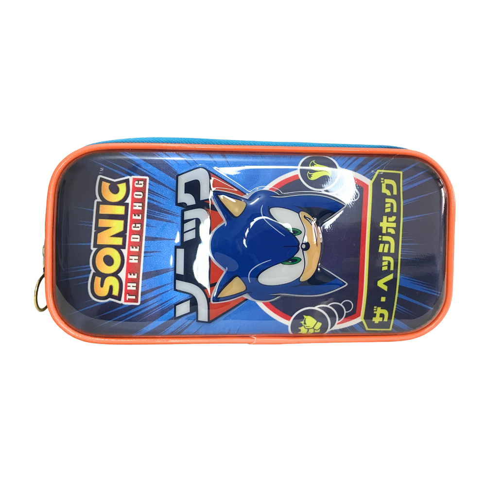 Estuche Lapicero Escolar Sonic 3d Infantil