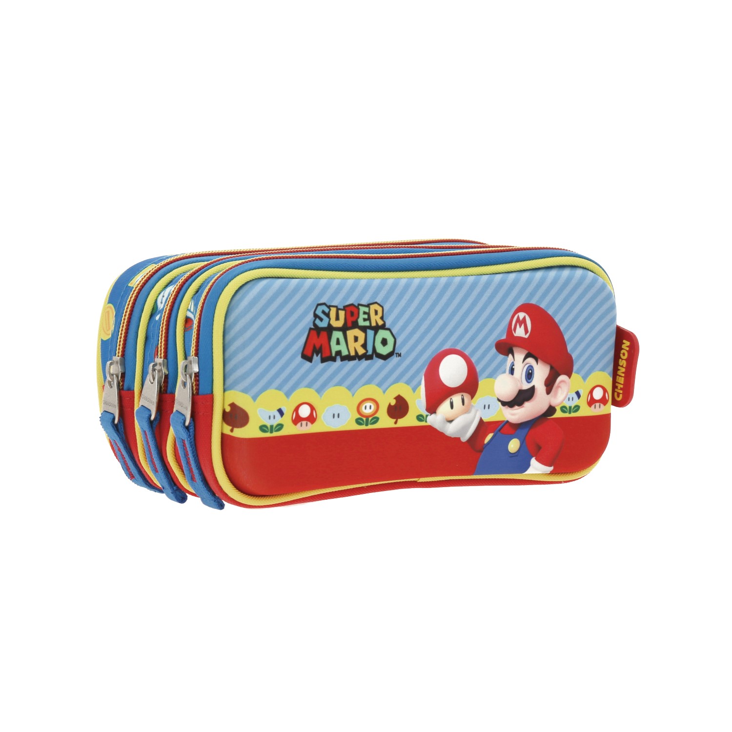 Foto 7 pulgar | Lapicera Estuche Chenson Mario Bros Mush Mb66261-9