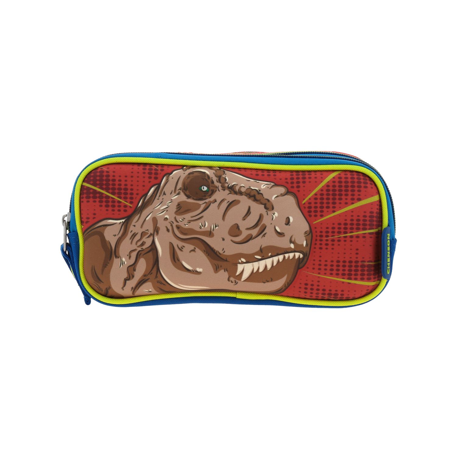 Lapicera 3d Estuche Chenson Doble Cierre T-rex Dicor Co66060-r