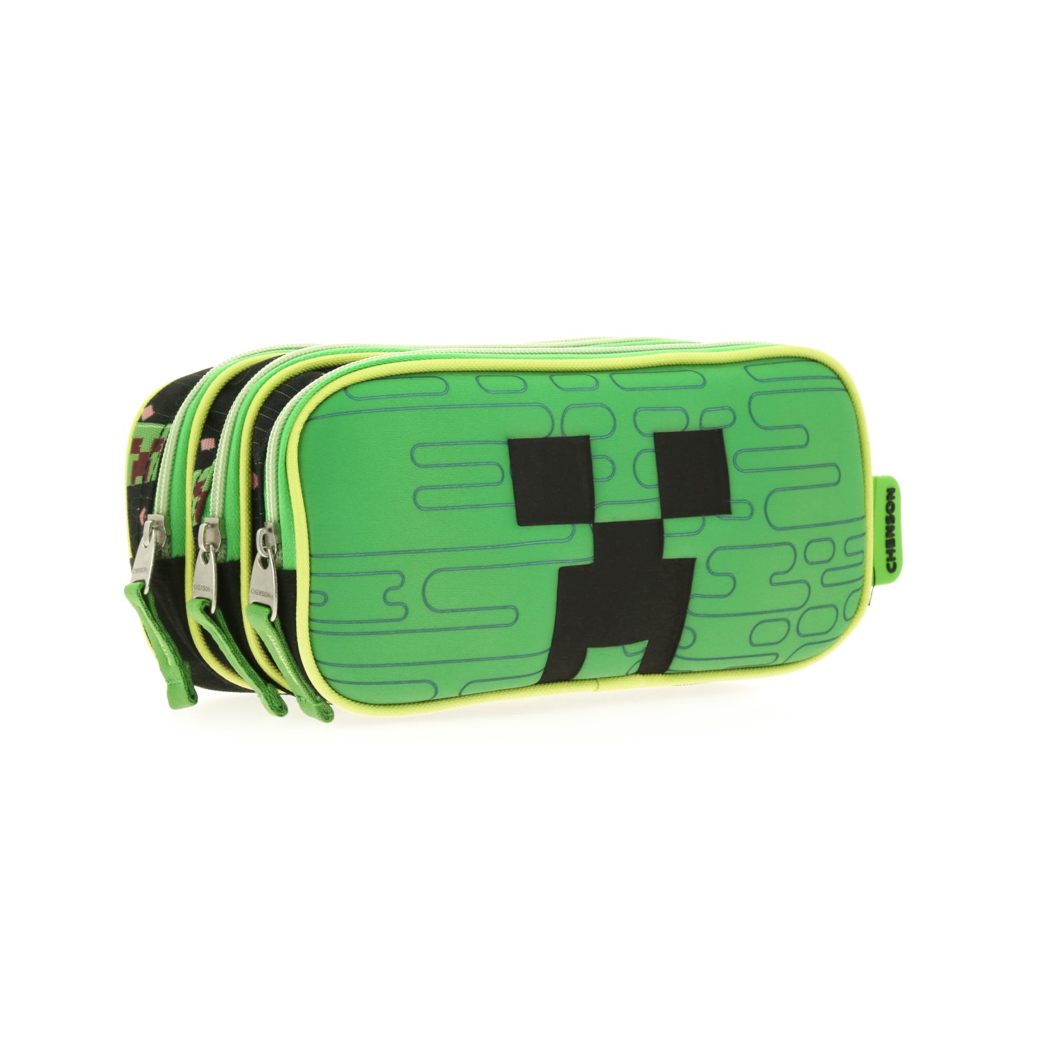 Foto 7 pulgar | Lapicera Escolar Chenson Minecraft Muff Mc66258-g