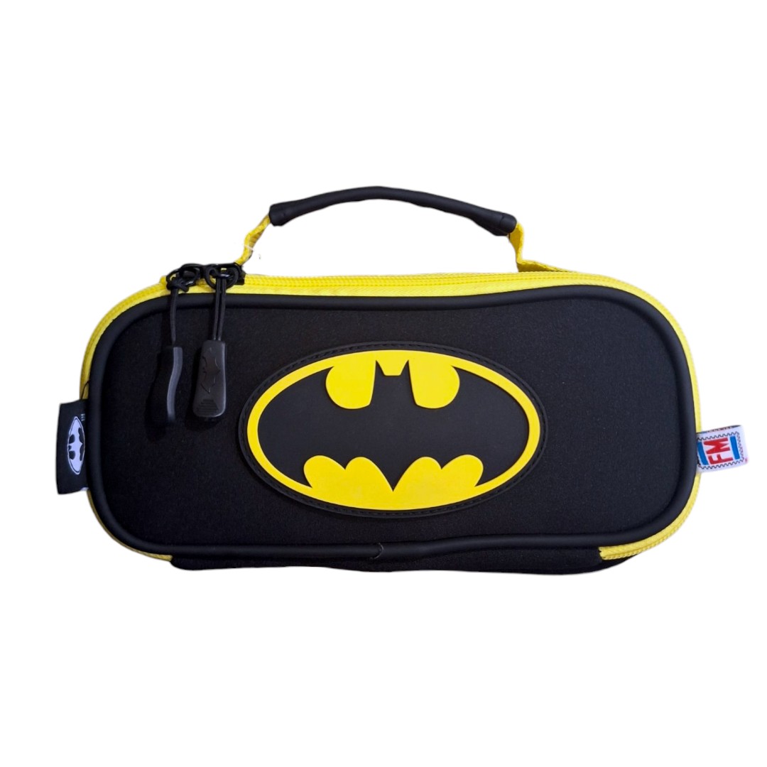 Fm Lapicera Estuche Escolar Batman Dc Bt201a15pb