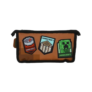 Foto 1 | Lapicera Estuche Escolar Chenson Minecraft Pexel Mc66286-b