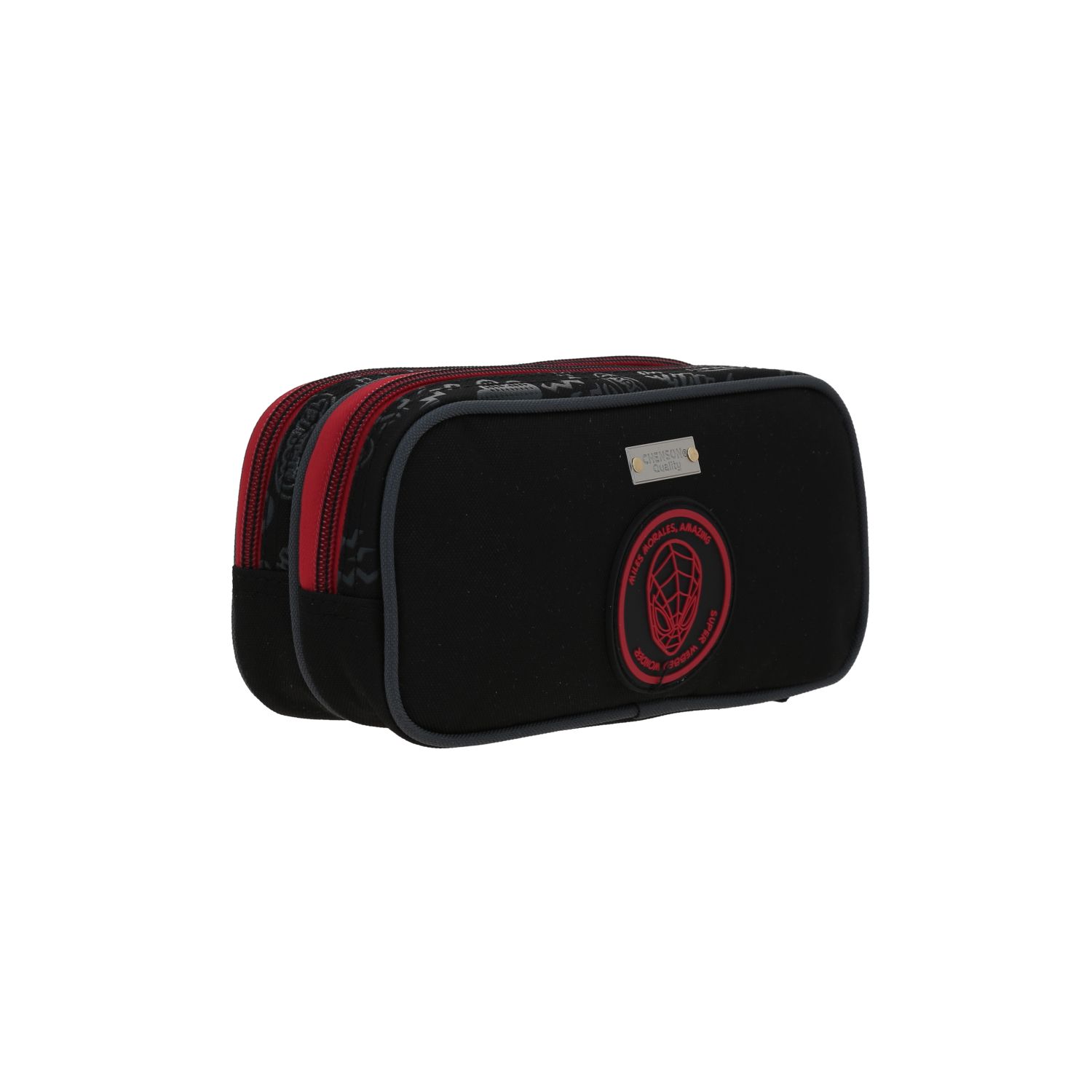 Foto 4 pulgar | Lapicera Estuche Escolar Chenson Miles Morales Marvel Drapo Mm70293-3