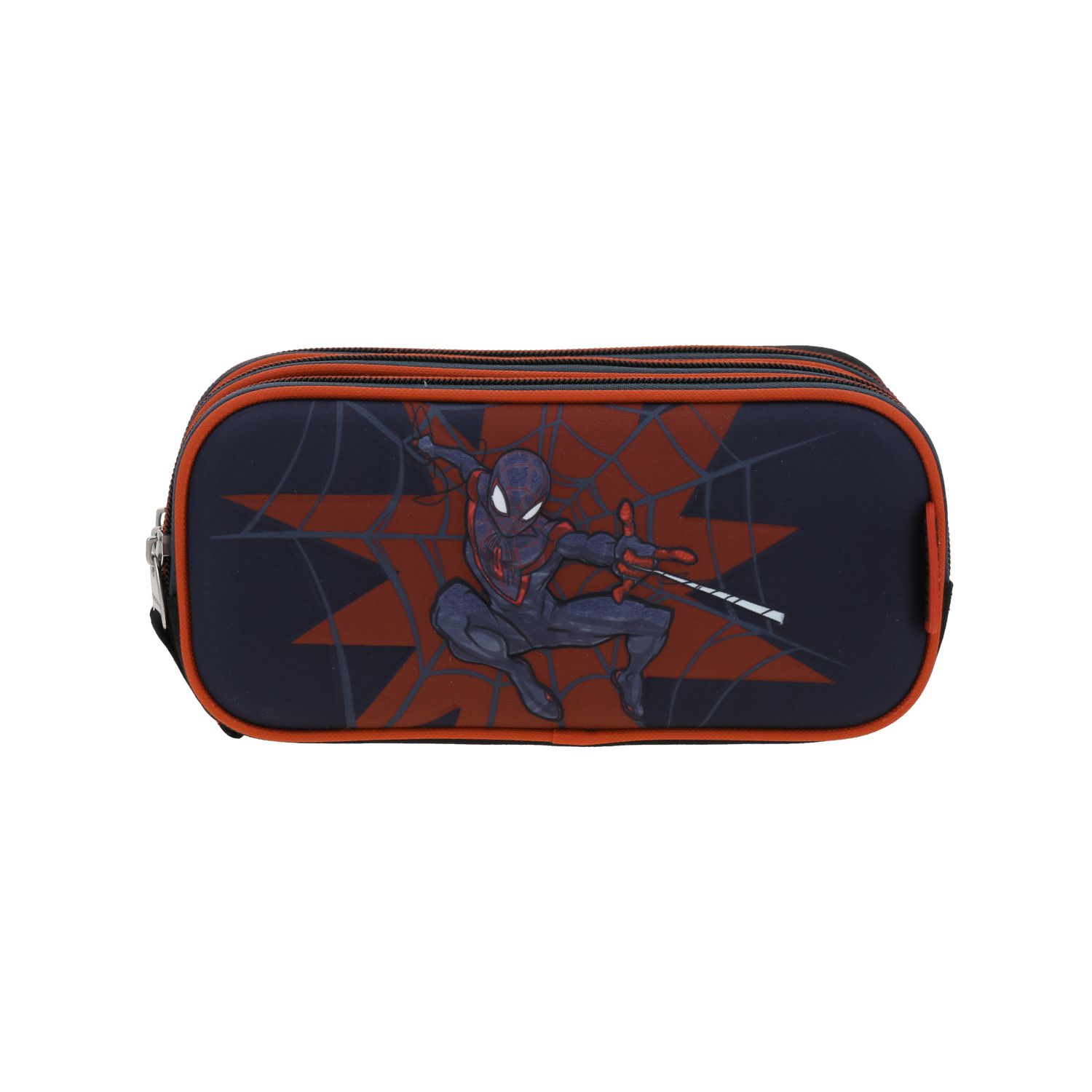 Lapicera Estuche Escolar Chenson Miles Morales Marvel Mm70287-3 Dotte