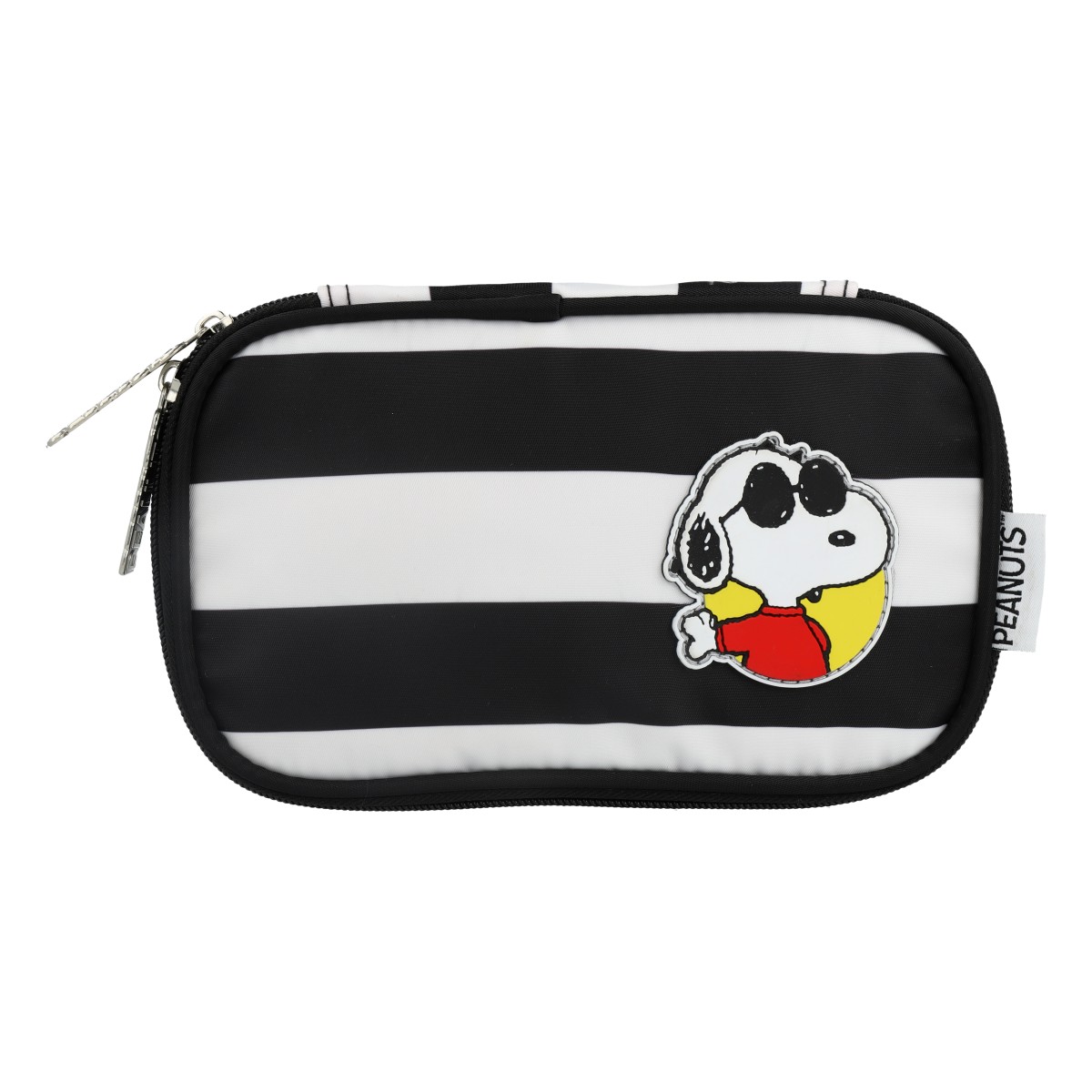 Lapicera Estuche Escolar Peanuts Snoopy Black And White Pnt004-pc052a