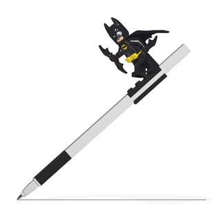 Foto 1 | Bolígrafo De Gel Lego Con Minifigura De Batman, Bolígrafo De Gel Negro 52864 - Venta Internacional.