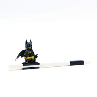 Foto 3 | Bolígrafo De Gel Lego Con Minifigura De Batman, Bolígrafo De Gel Negro 52864 - Venta Internacional.