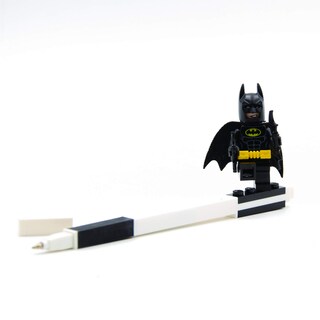 Foto 4 | Bolígrafo De Gel Lego Con Minifigura De Batman, Bolígrafo De Gel Negro 52864 - Venta Internacional.