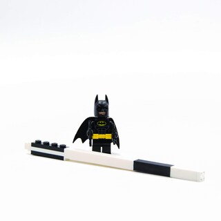 Foto 5 | Bolígrafo De Gel Lego Con Minifigura De Batman, Bolígrafo De Gel Negro 52864 - Venta Internacional.