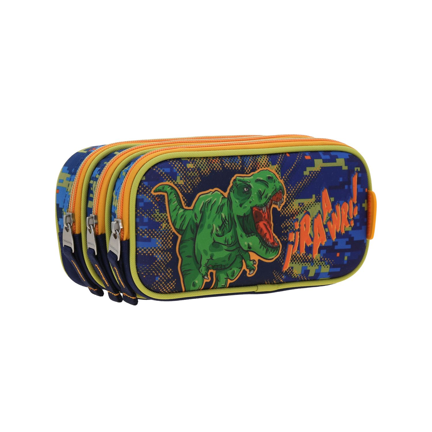 Foto 7 pulgar | Lapicera Estuche Escolar Chenson Donosaurio T-rex Korav Co70437-9