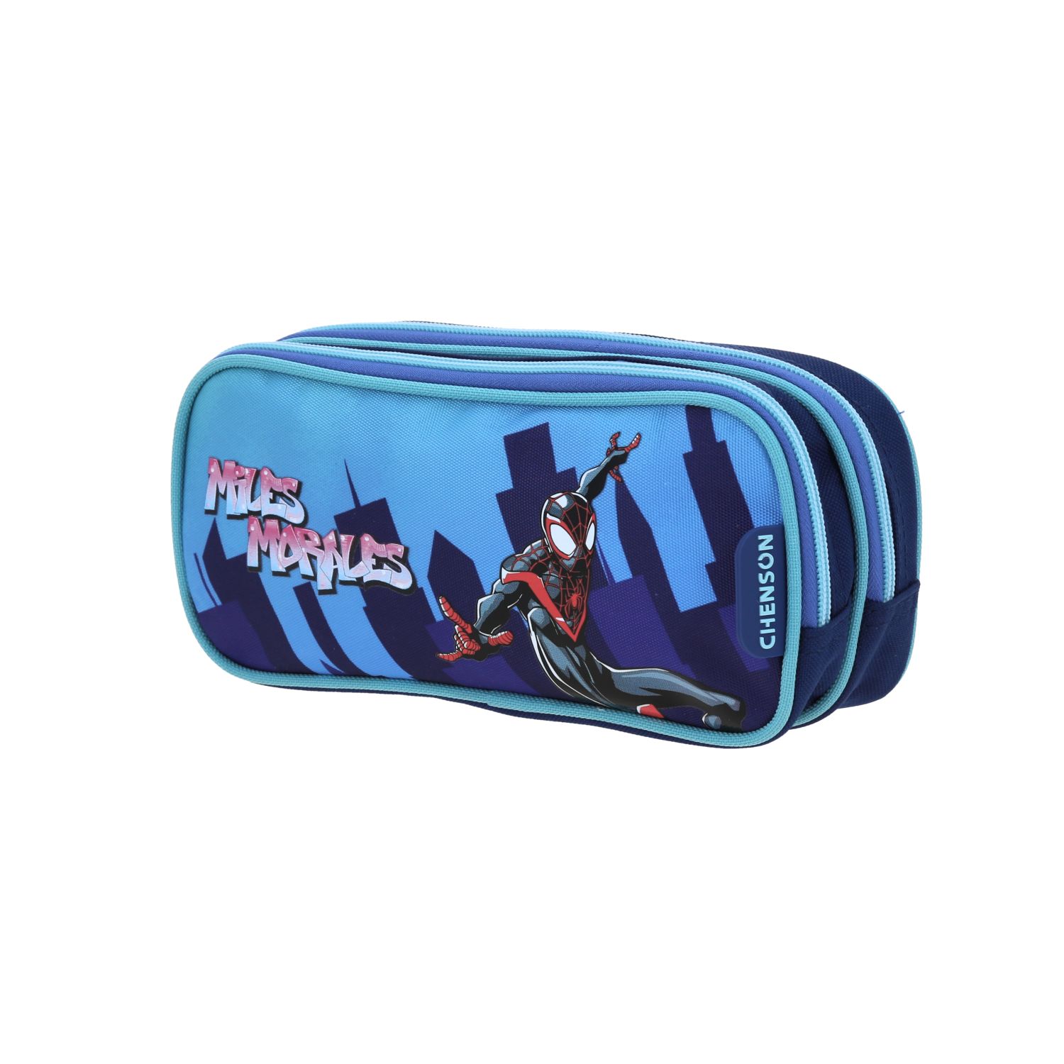 Foto 2 | Lapicera Estuche Escolar Chenson Spiderman Miles Morales Trector Mm70674-9