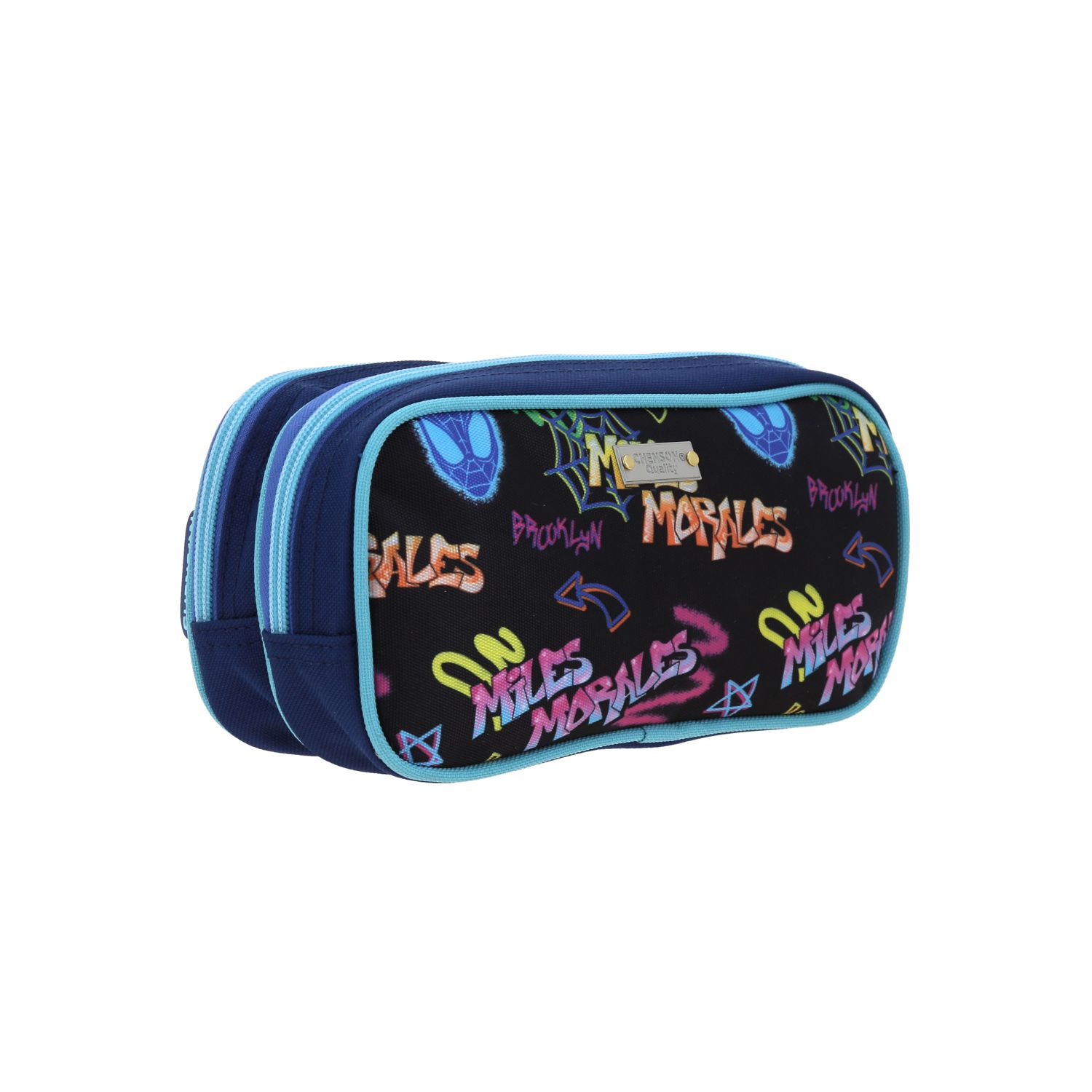 Foto 3 | Lapicera Estuche Escolar Chenson Spiderman Miles Morales Trector Mm70674-9