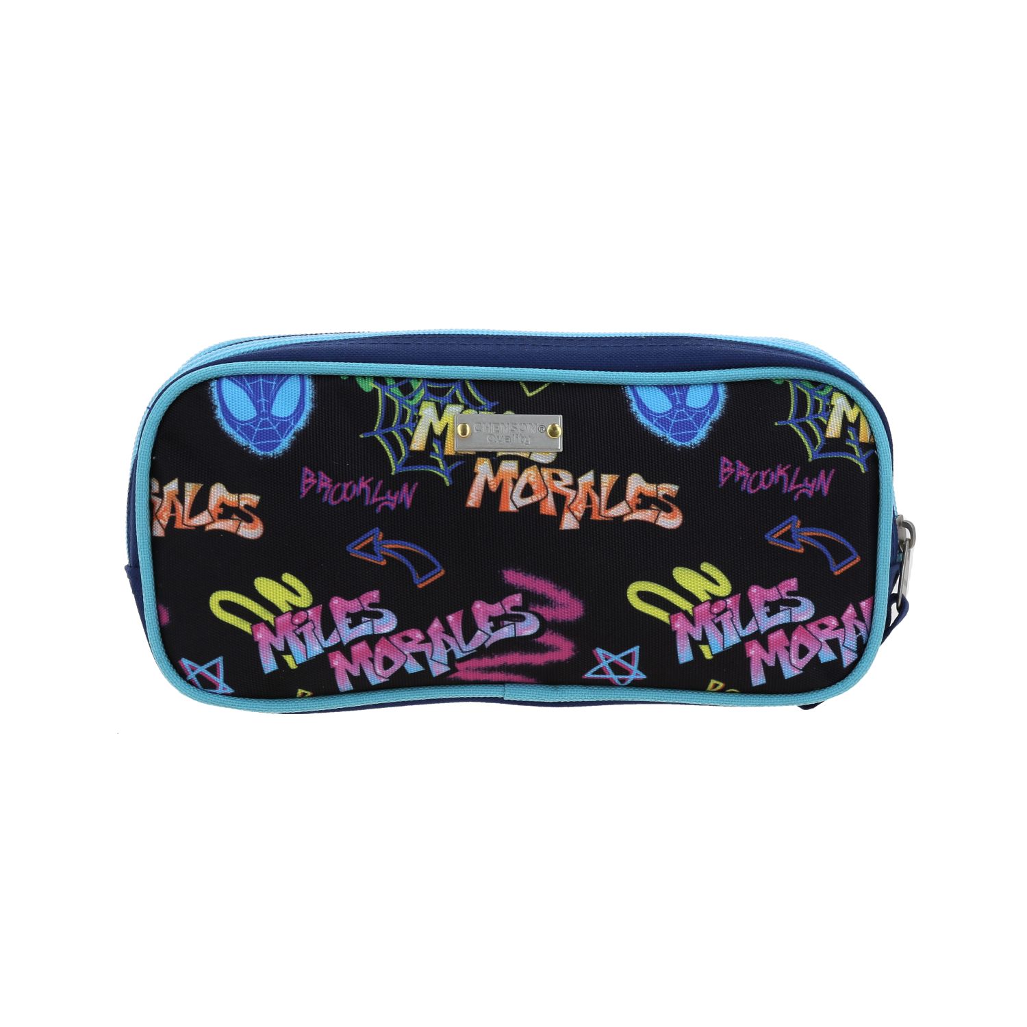 Foto 4 | Lapicera Estuche Escolar Chenson Spiderman Miles Morales Trector Mm70674-9