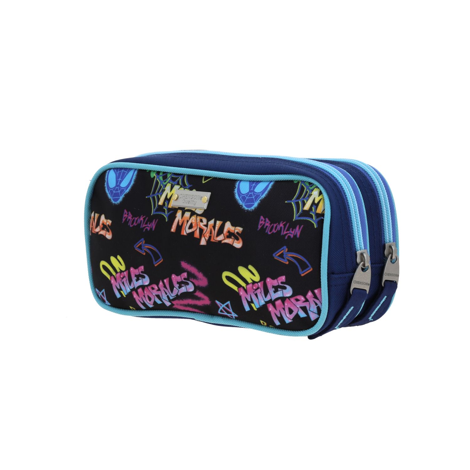 Foto 5 | Lapicera Estuche Escolar Chenson Spiderman Miles Morales Trector Mm70674-9