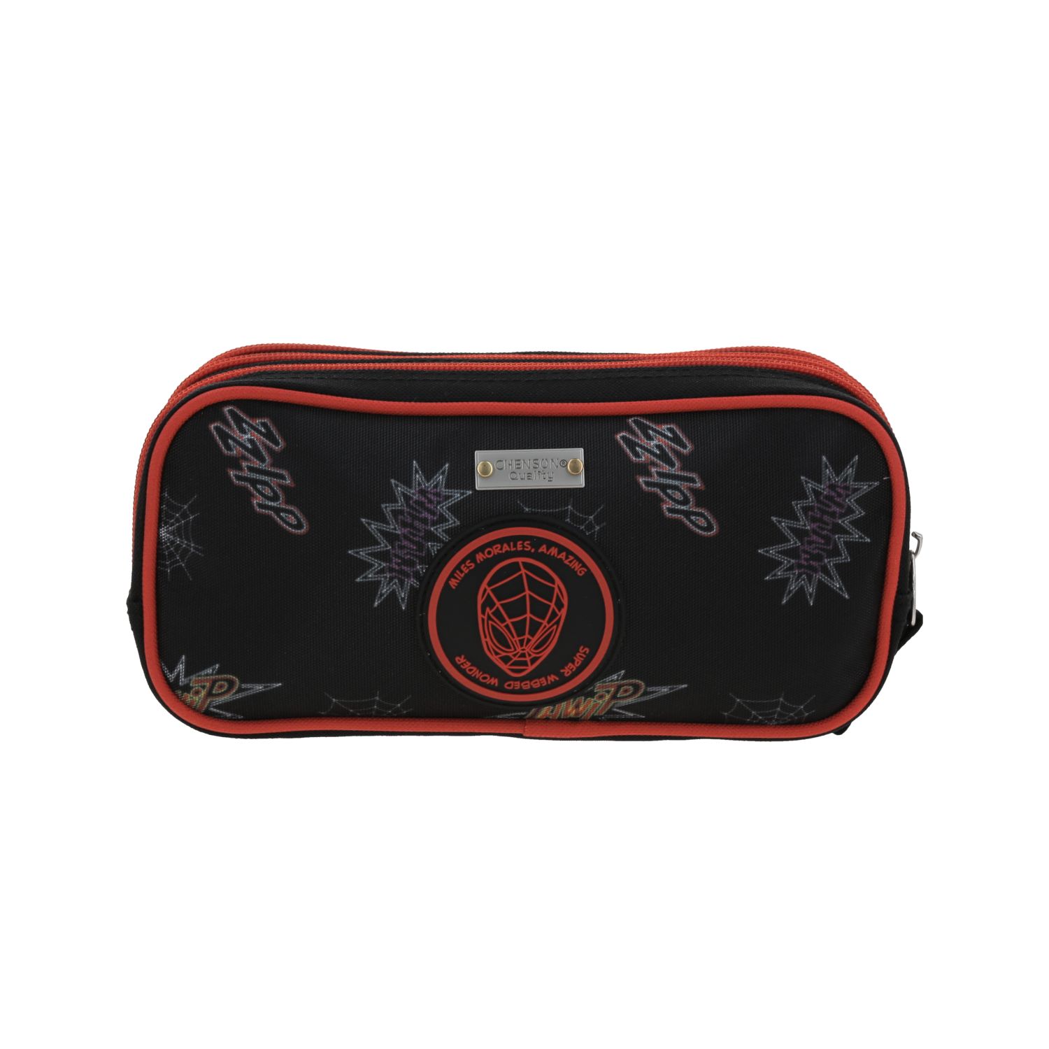 Foto 5 pulgar | Lapicera Estuche Escolar Chenson Miles Morales Marvel Laiper Mm70449-3