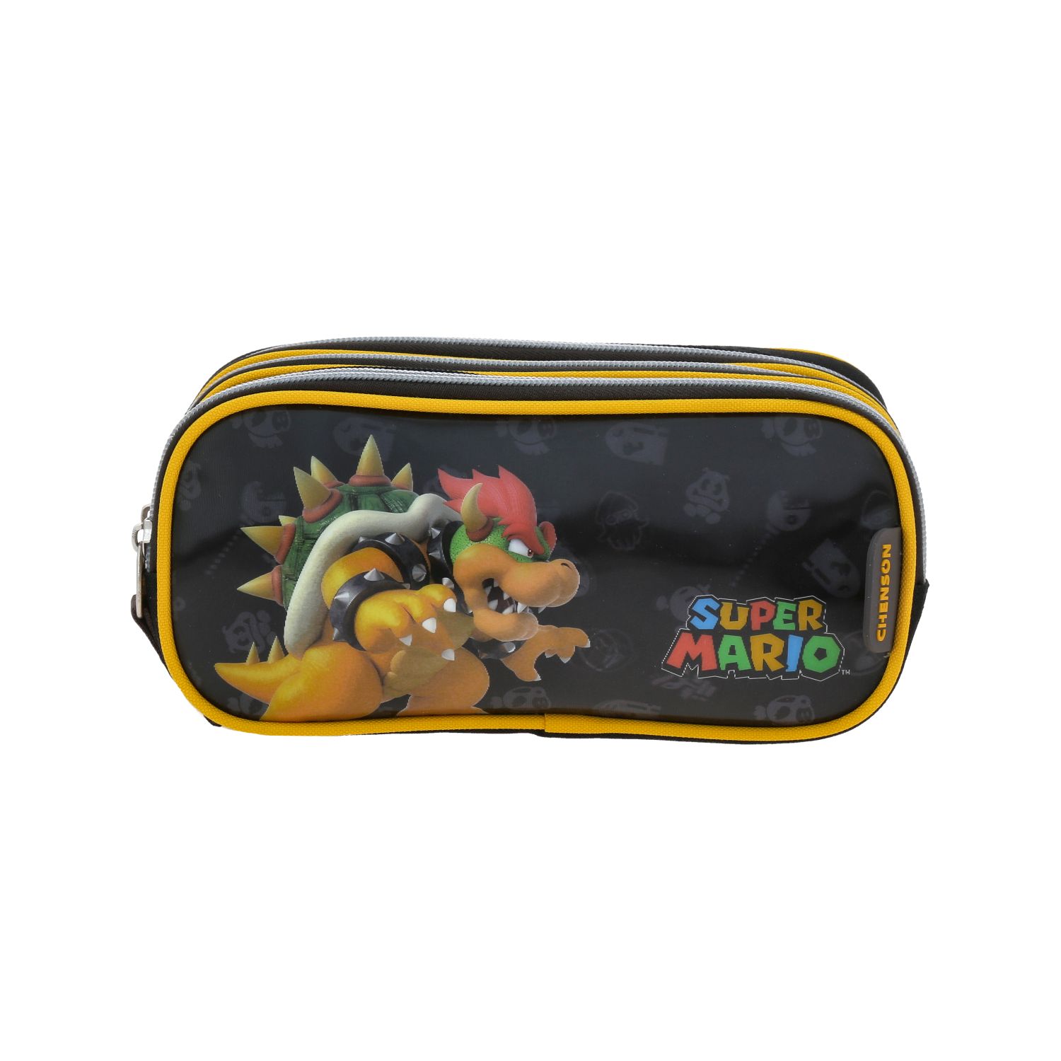 Lapicera Triple Escolar Chenson Mario Bros Bowser Mb70713-3 Woat