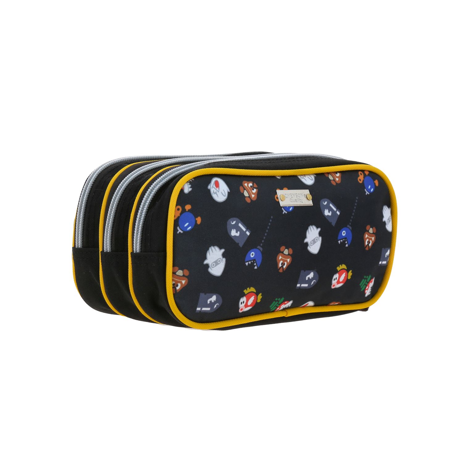 Foto 4 pulgar | Lapicera Triple Escolar Chenson Mario Bros Bowser Mb70713-3 Woat