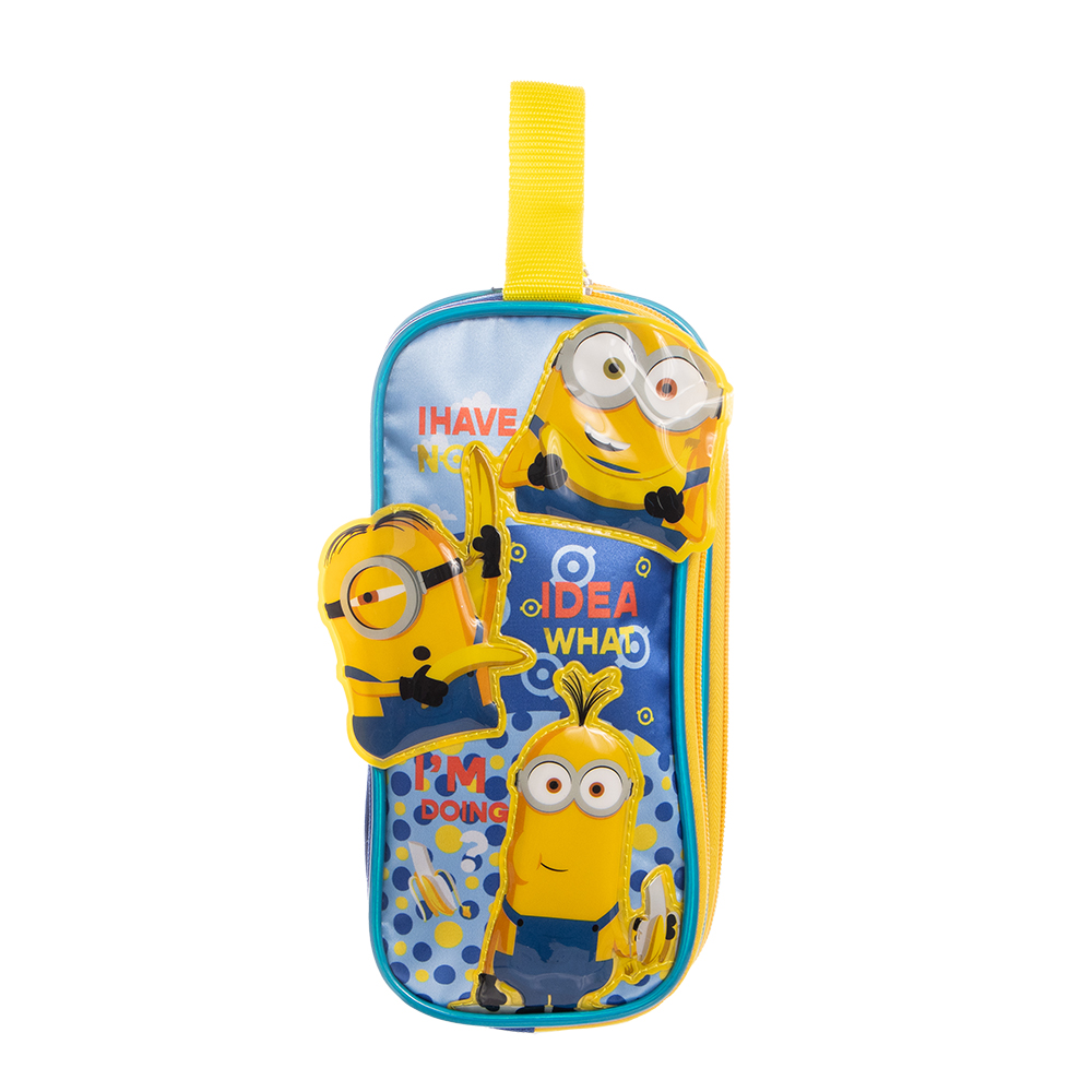 Foto 2 pulgar | Lapicera Triple Para Niños Universal Minions (kevin Bob Stuart)