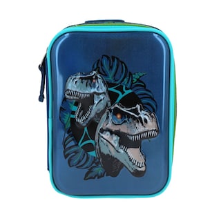 Foto 1 | Lapicera Escolar Azul Con Diseño De Dinosaurios 6d Chenson Raptors