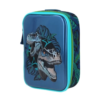 Foto 2 | Lapicera Escolar Azul Con Diseño De Dinosaurios 6d Chenson Raptors
