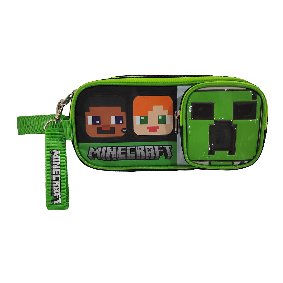 Foto 2 pulgar | Lapicera Triple Para Niños Microsoft Minecraft (steve Creeper Alex)