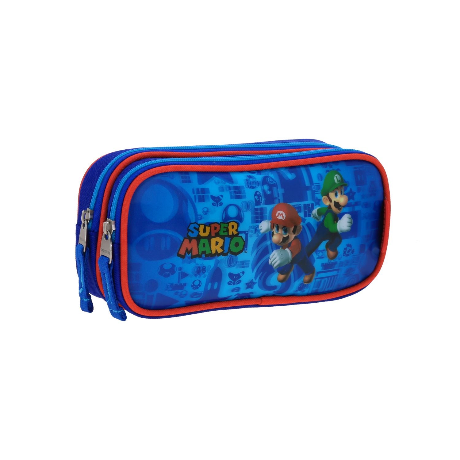 Foto 7 pulgar | Lapicera Azul Unisex Mario Y Luigi Mario Bros Chenson Esqueip