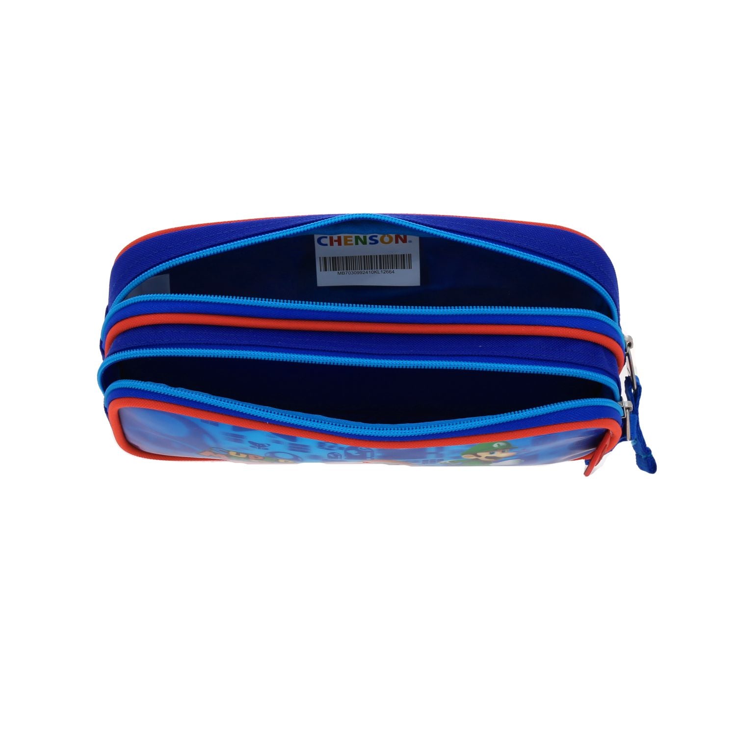 Foto 8 pulgar | Lapicera Azul Unisex Mario Y Luigi Mario Bros Chenson Esqueip