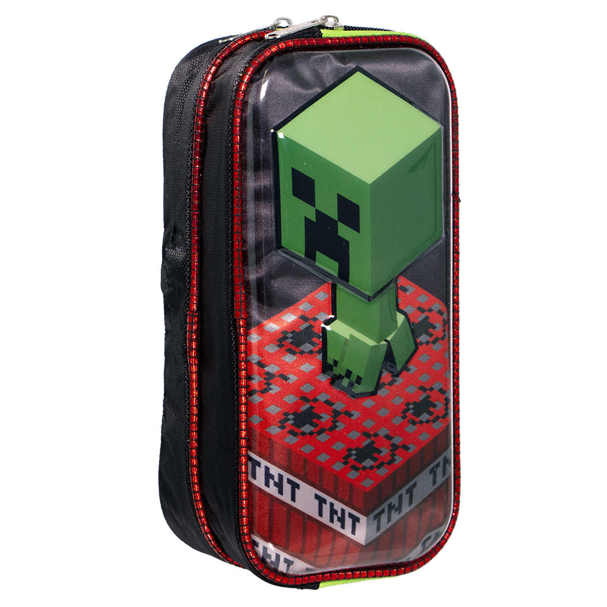 Foto 2 pulgar | Lapicera Doble Para Niños Microsoft Minecraft (creeper)