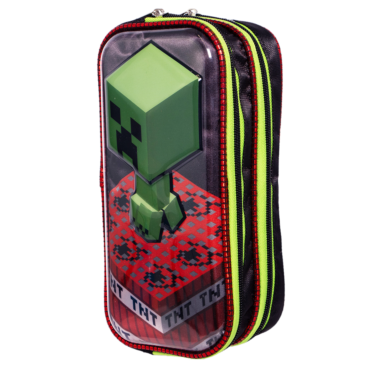 Foto 5 pulgar | Lapicera Doble Para Niños Microsoft Minecraft (creeper)