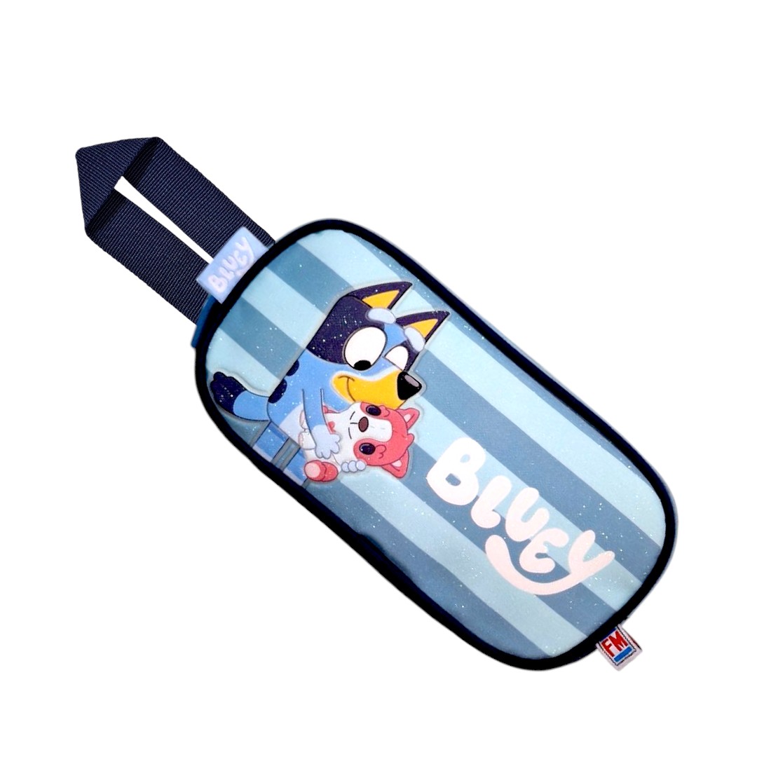 Fm Lapicera Escolar Bluey Blue Happy  Bl506a02pb