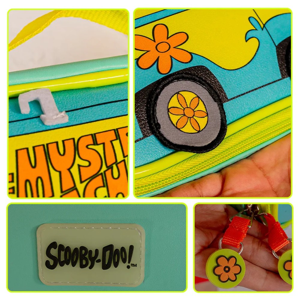Foto 4 | Lapicera Estuche Escolar Scooby Doo Máquina Del Misterio Sbd003-pc039a