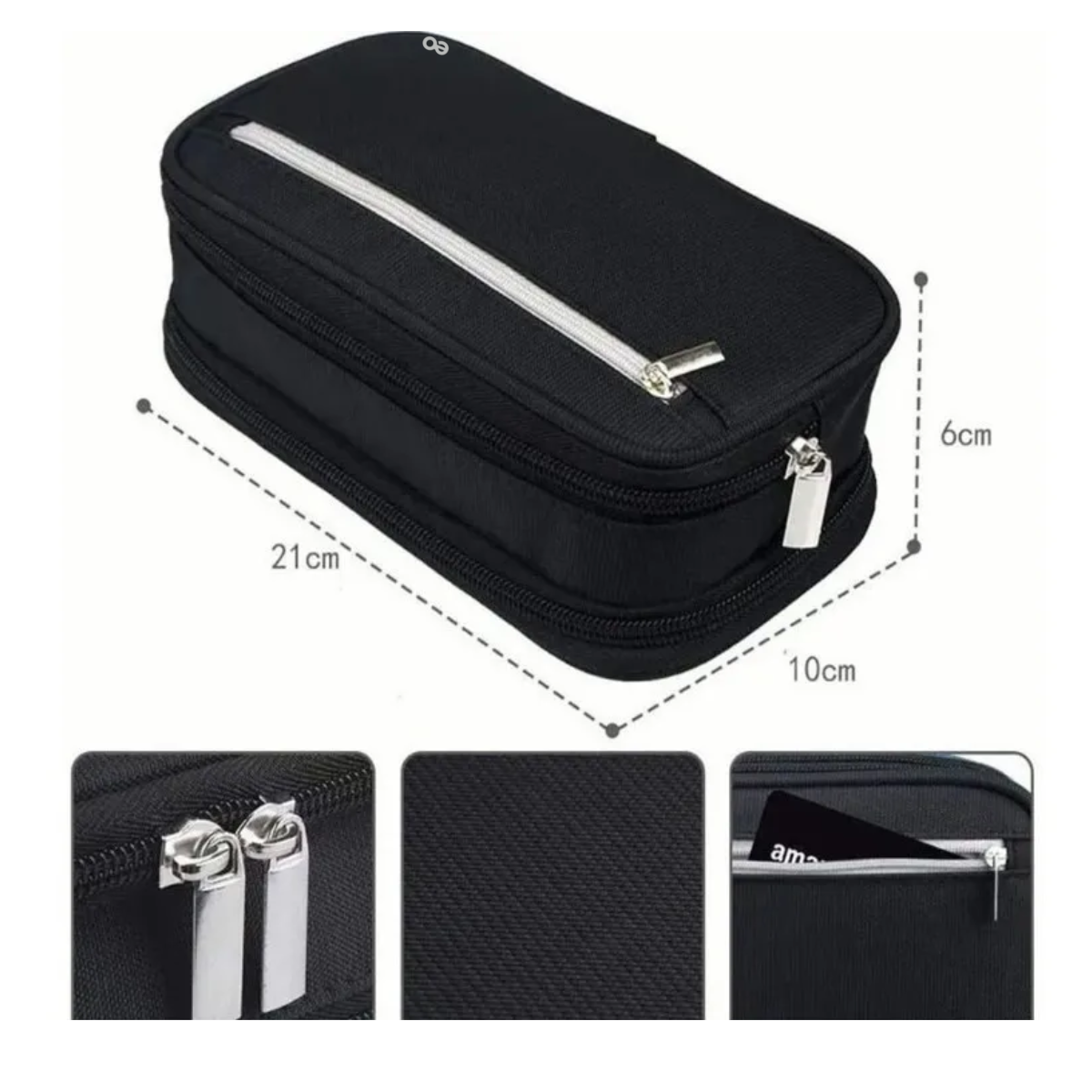Foto 4 pulgar | Lapicera Organizador Estuche Eo Safe Imports Esi-19512 Negro