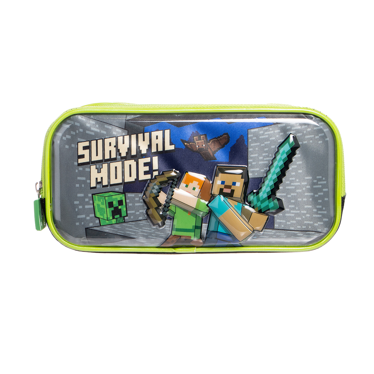Foto 2 pulgar | Lapicera  Infantil Minecraft 3d