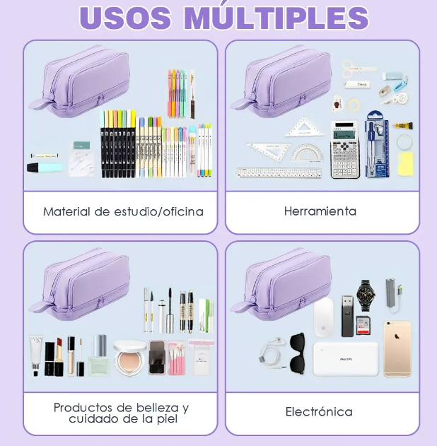Foto 4 | Xtellar Organizador De Lapicera Premium De Gran Capacidad Y Multifuncional
