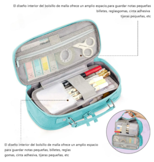 Foto 4 | Xtellar Estuche Multicapas Premium Para Lápices - Ideal Para Escolares Y Viajeros