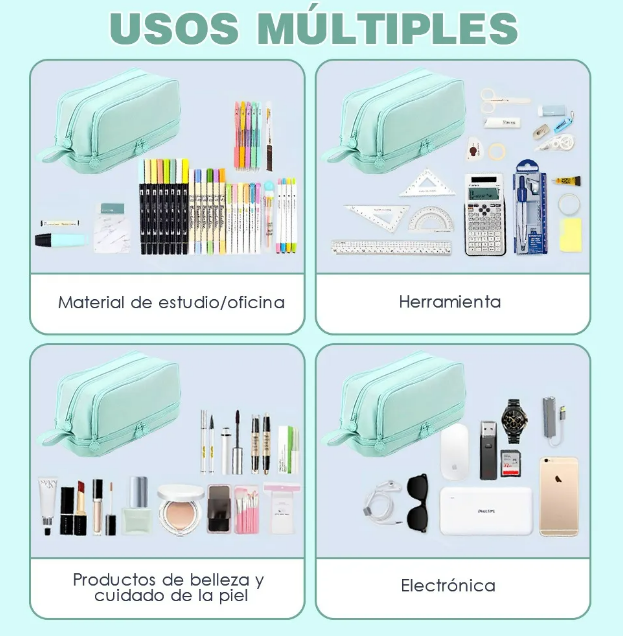Foto 5 pulgar | Xtellar Organizador De Lapicera Premium De Gran Capacidad Y Multifuncional