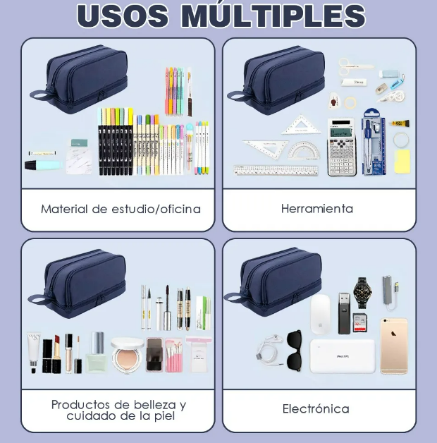 Foto 5 pulgar | Xtellar Organizador De Lapicera Premium De Gran Capacidad Y Multifuncional