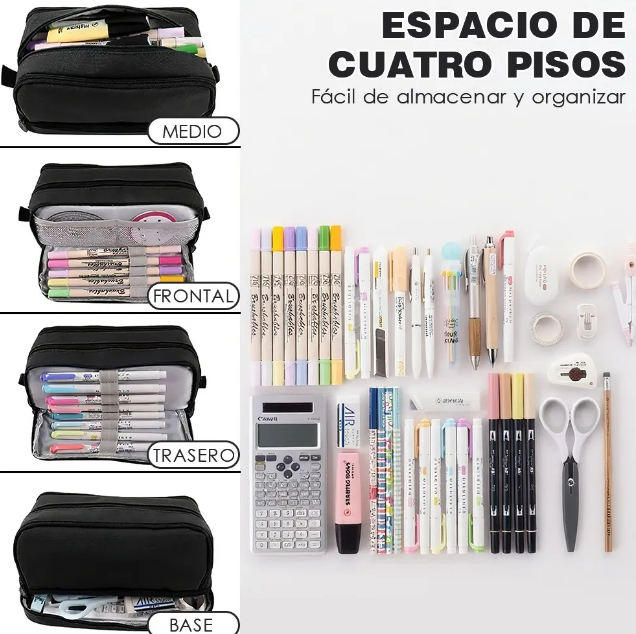 Foto 3 | Xtellar Organizador De Lapicera Premium De Gran Capacidad Y Multifuncional