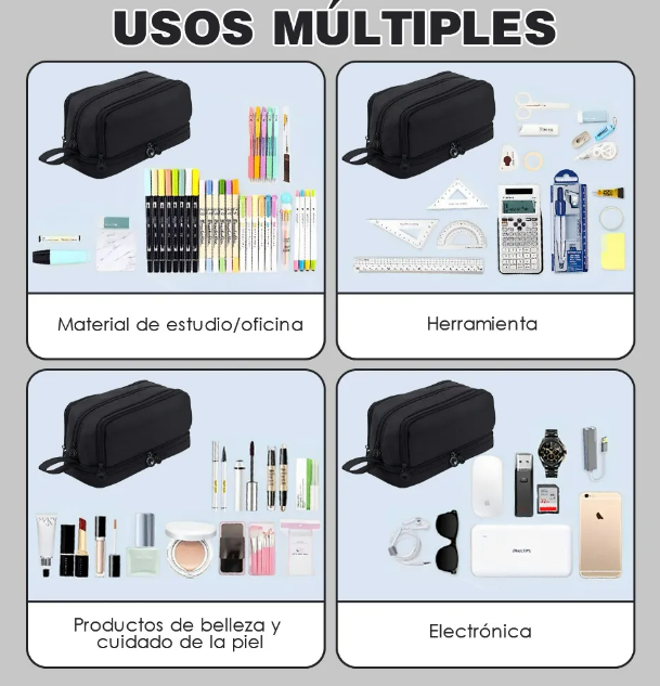Foto 5 pulgar | Xtellar Organizador De Lapicera Premium De Gran Capacidad Y Multifuncional