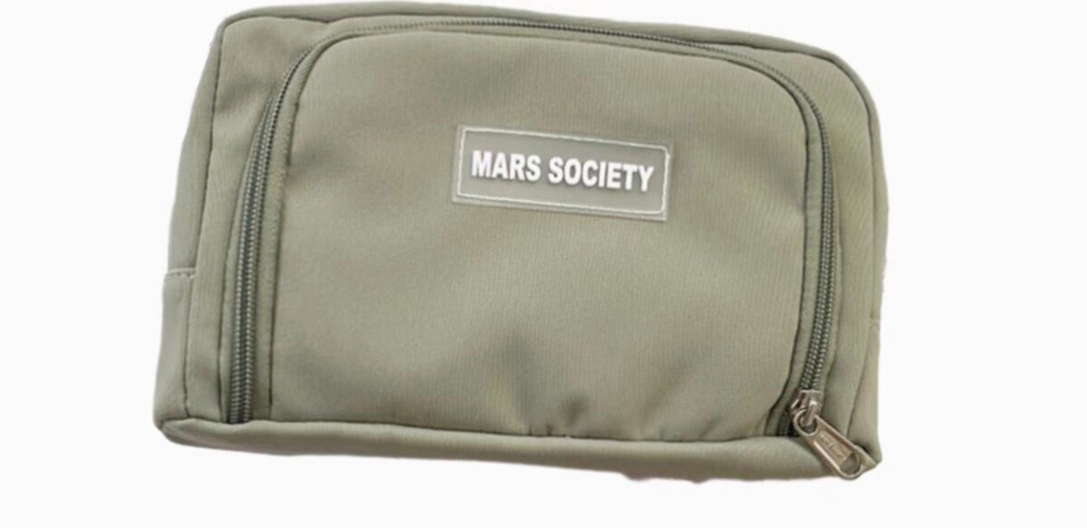 Lapicera Doble Capa De Gran Capacidad Estuchera Escolares Verde $732