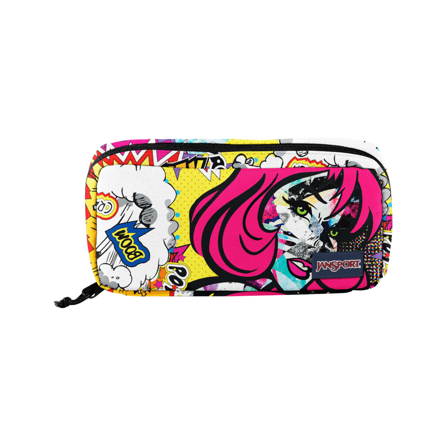 Lapicera JanSport Pixel Pouch Amarilla Unisex