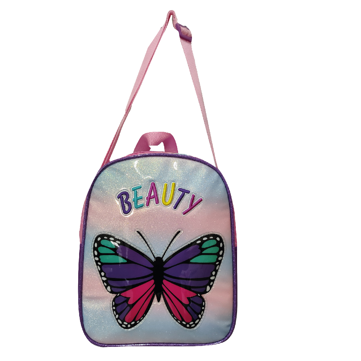 Foto 6 pulgar | Set De Mochila Escolar,  Tr Btf02 Butterfly,  Lonchera Y Lapicera